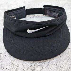 Nike Visor Hat Black Sport Cap Strapback hat One Size fit most